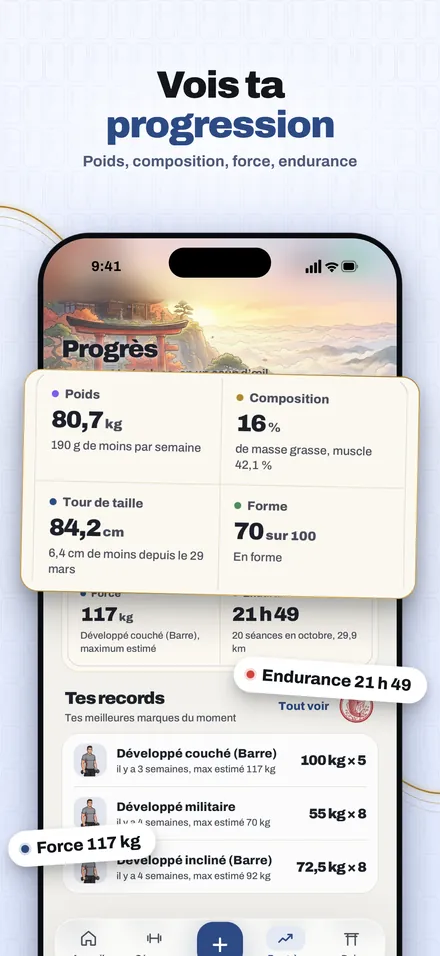 Vois ta progression